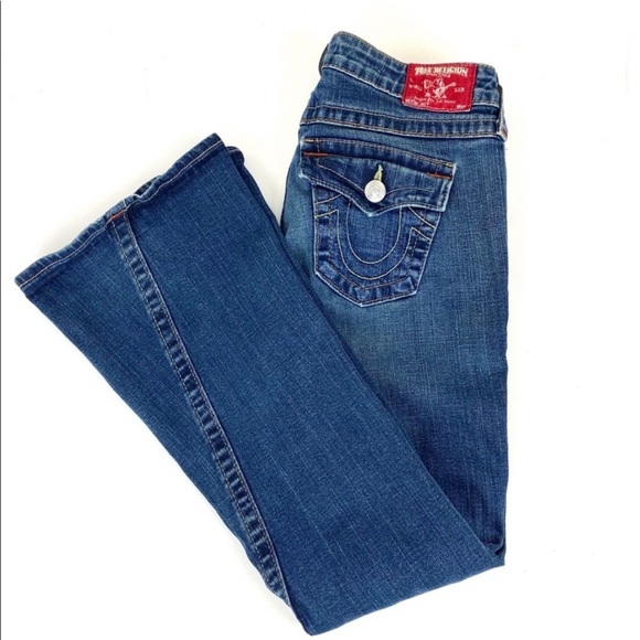 True Religion Joey Flare Jeans Boho 27 - Picture 2 of 6